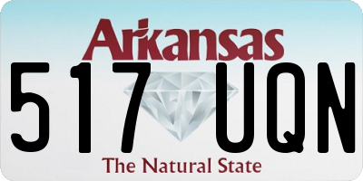 AR license plate 517UQN