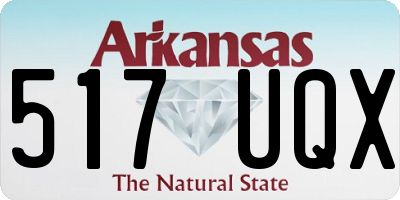 AR license plate 517UQX