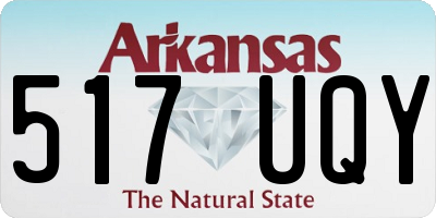 AR license plate 517UQY