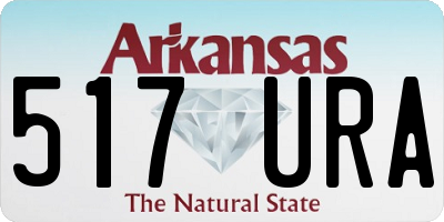 AR license plate 517URA