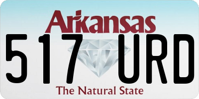AR license plate 517URD