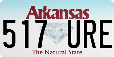 AR license plate 517URE