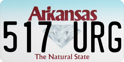 AR license plate 517URG