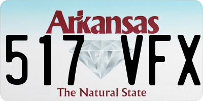 AR license plate 517VFX