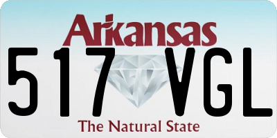 AR license plate 517VGL