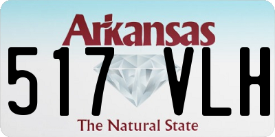 AR license plate 517VLH