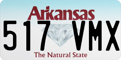 AR license plate 517VMX