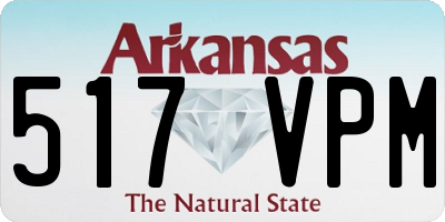 AR license plate 517VPM