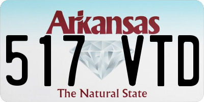 AR license plate 517VTD