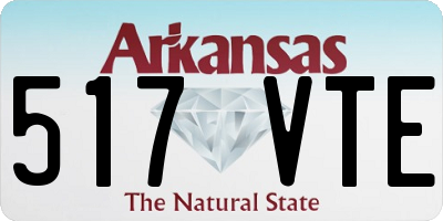 AR license plate 517VTE