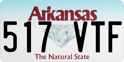 AR license plate 517VTF