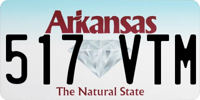 AR license plate 517VTM
