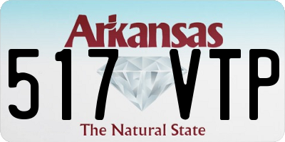 AR license plate 517VTP