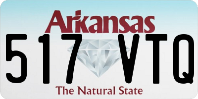 AR license plate 517VTQ