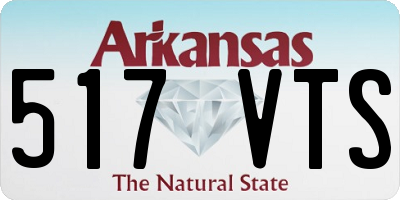 AR license plate 517VTS