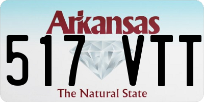 AR license plate 517VTT