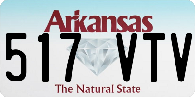 AR license plate 517VTV