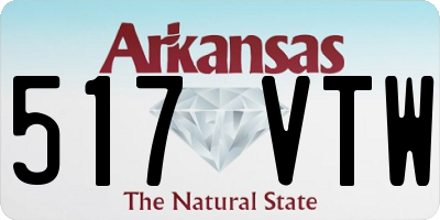 AR license plate 517VTW