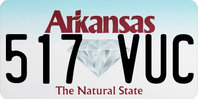 AR license plate 517VUC
