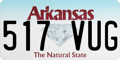 AR license plate 517VUG