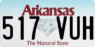 AR license plate 517VUH