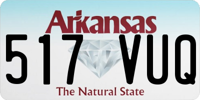 AR license plate 517VUQ