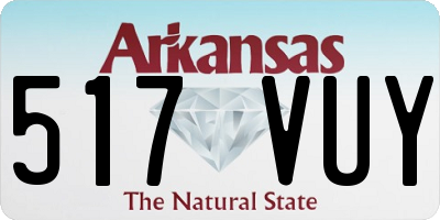 AR license plate 517VUY