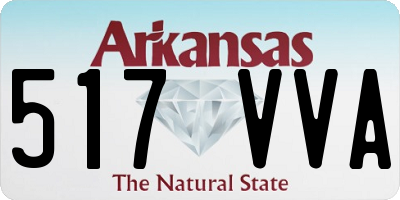 AR license plate 517VVA