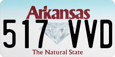 AR license plate 517VVD