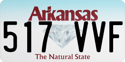 AR license plate 517VVF