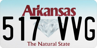AR license plate 517VVG