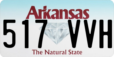 AR license plate 517VVH