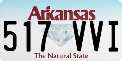 AR license plate 517VVI