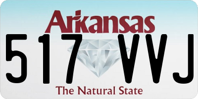 AR license plate 517VVJ