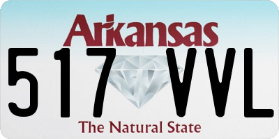 AR license plate 517VVL