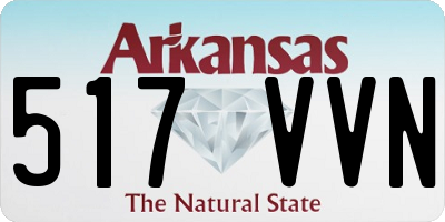 AR license plate 517VVN