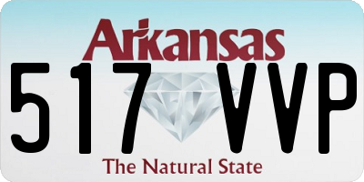 AR license plate 517VVP