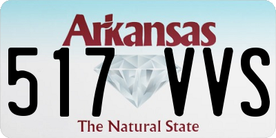 AR license plate 517VVS
