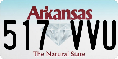 AR license plate 517VVU