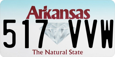 AR license plate 517VVW