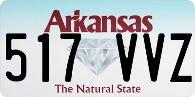 AR license plate 517VVZ