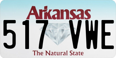 AR license plate 517VWE