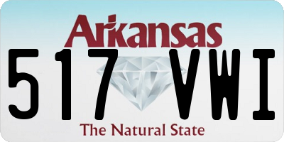 AR license plate 517VWI