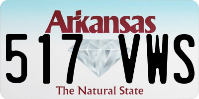 AR license plate 517VWS