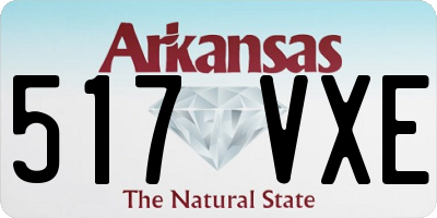 AR license plate 517VXE