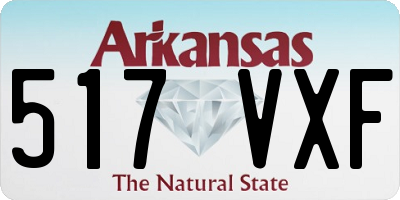 AR license plate 517VXF