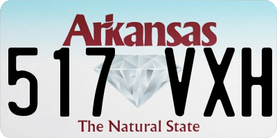 AR license plate 517VXH