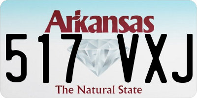 AR license plate 517VXJ