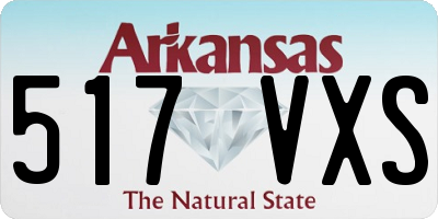 AR license plate 517VXS
