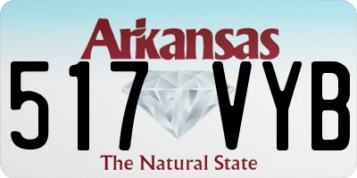 AR license plate 517VYB